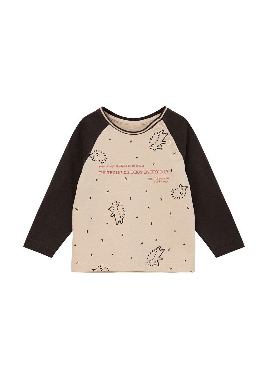 

Рубашка s.Oliver, цвет Beige/Black