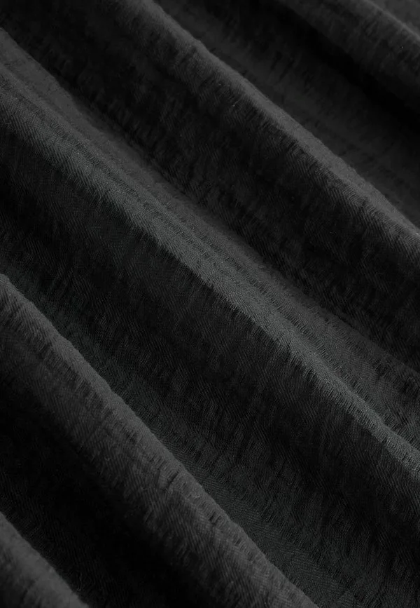 Длинное платье-кафтан с длинными рукавами, облегающего силуэта Next, Black — фото 3