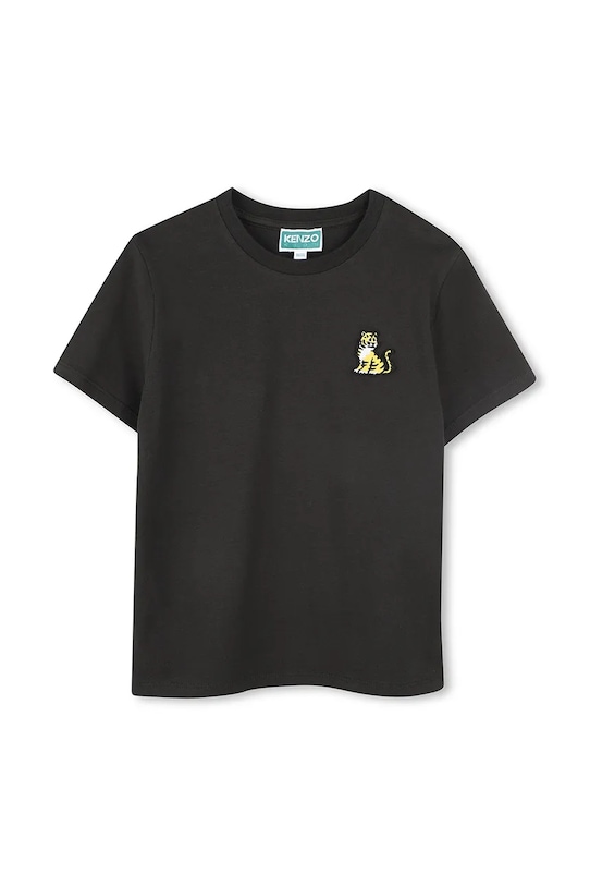 

Хлопковая футболка детская Kenzo Kids, синий