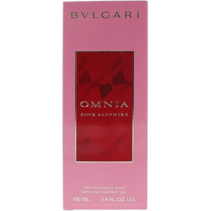Гель для душа Omnia Розовый сапфир 100мл, Bvlgari — фото 2