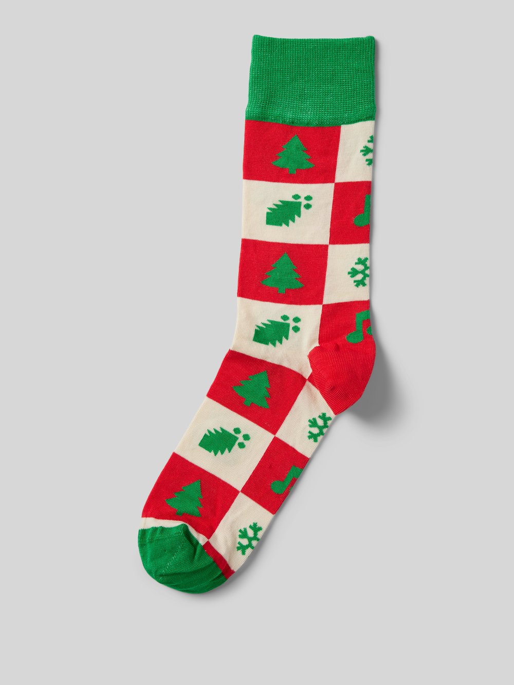 

Носки с узорчатой ​​вышивкой, модель «Blissful Tiles» DillySocks, кремовый