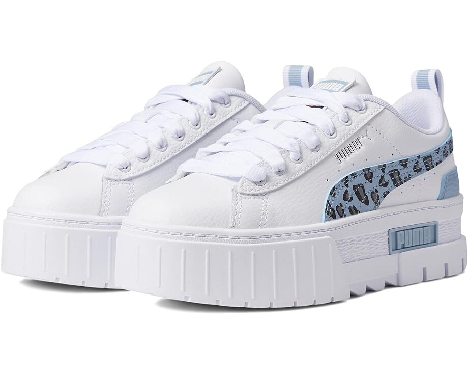 

Кроссовки Puma Mayze Wild, цвет Puma White/Blue Wash