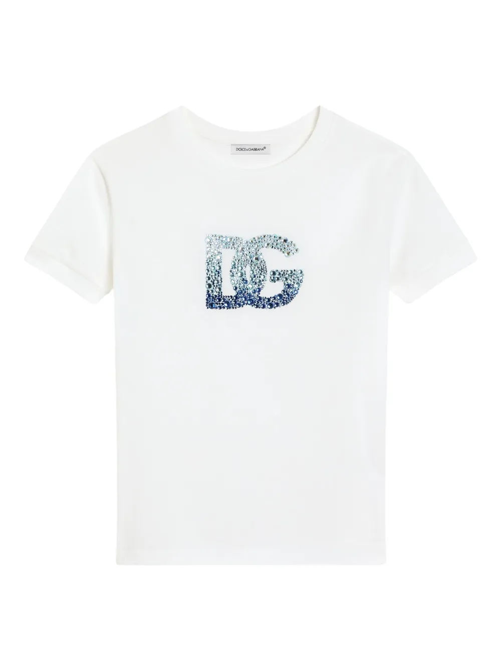 

Футболка с логотипом Dolce & Gabbana Kids, белый