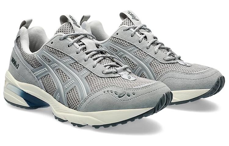 Кроссовки Asics Gel-1090 V2 Unisex, серый/белый — фото 4