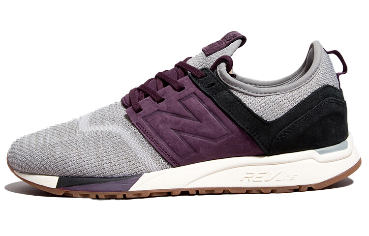 

Кроссовки NB 247 унисекс с низким верхом серые/фиолетовые New Balance, Фиолетовый, Кроссовки NB 247 унисекс с низким верхом серые/фиолетовые New Balance