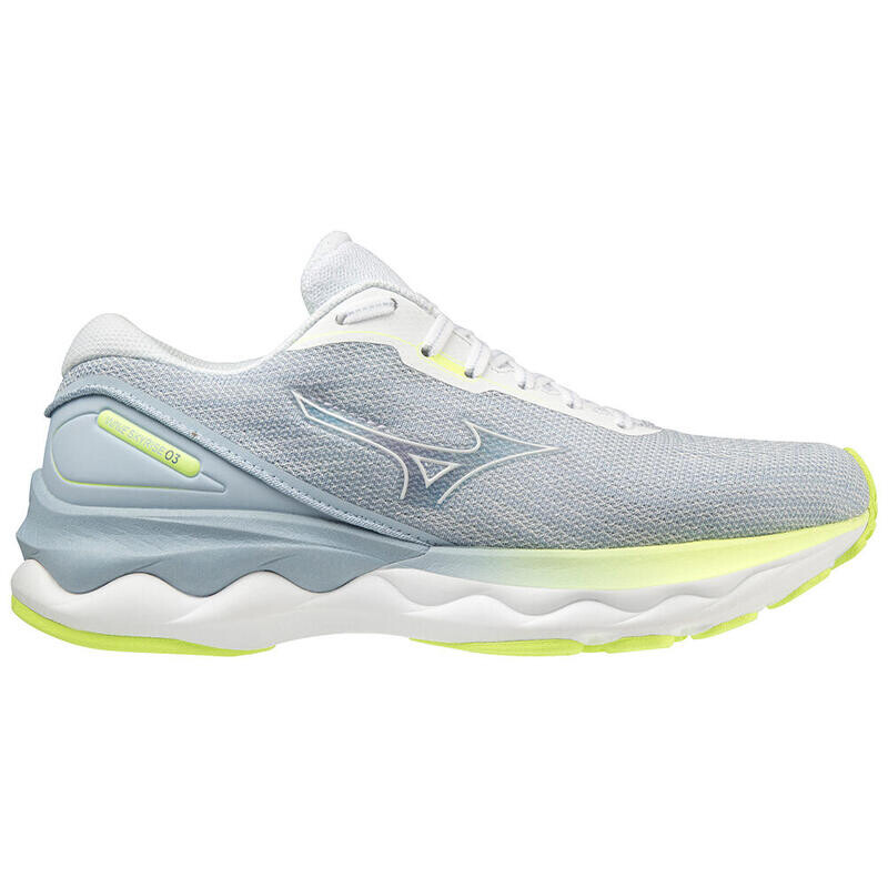 

Кроссовки Mizuno, цвет grau/gelb/weiss