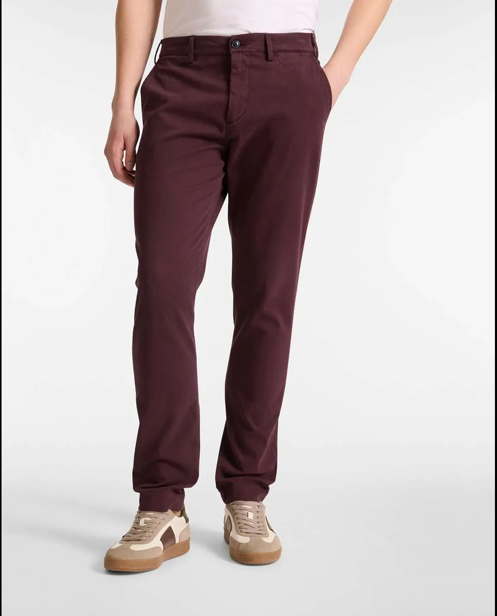 

Мужские чиносы полупошив гладкие Harmont&Blaine, бордовый