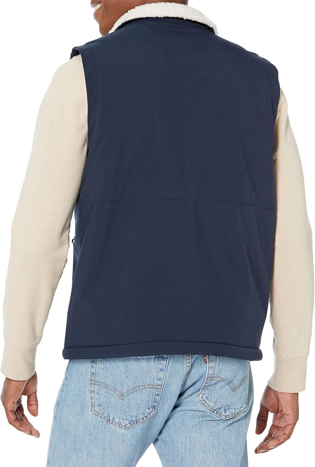 Мужской жилет Tommy Hilfiger с подкладкой из шерпы, Blue — фото 2