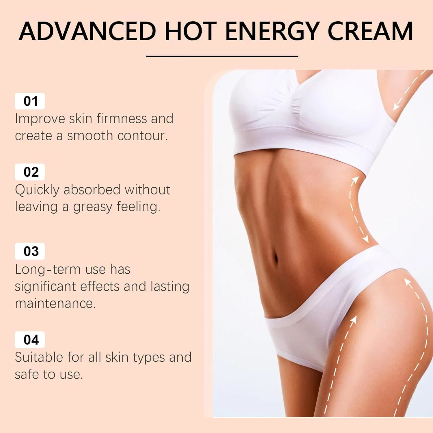 Крем для тела «7 Day Flash Cream Hot Sweat Cream» Soumiey — фото 4