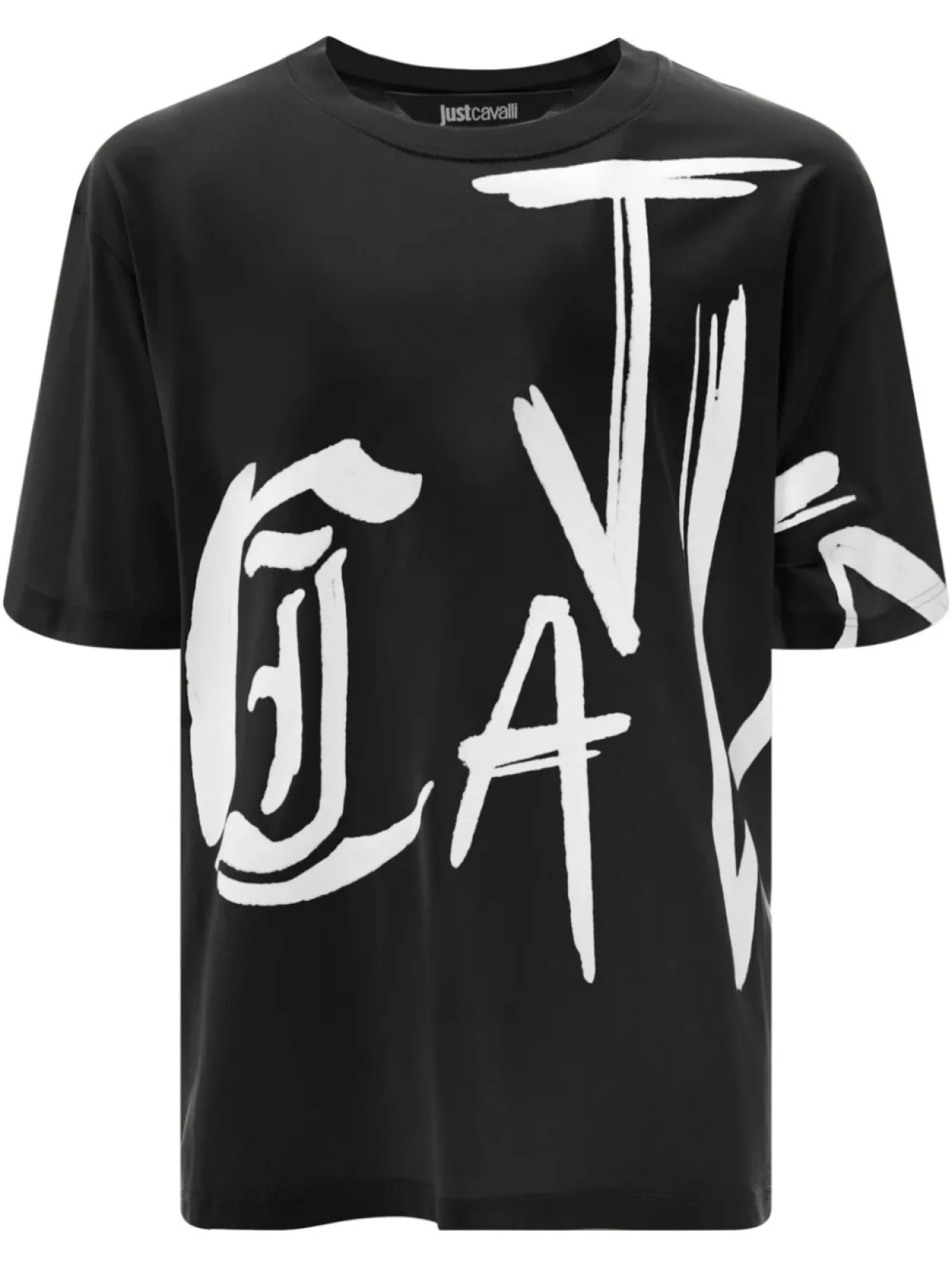 

Just Cavalli футболка с логотипом, черный