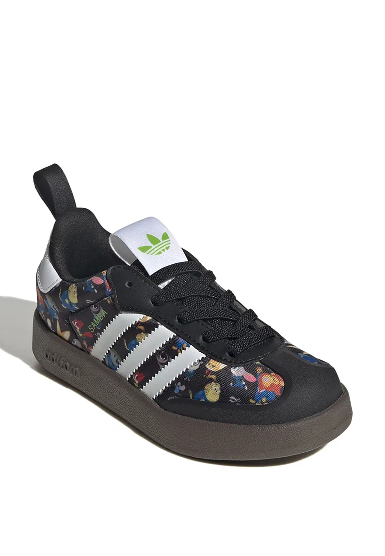 Кроссовки, коллаборация с Disney, модель Adifom Samba 360, Adidas, белый/черный — фото 2