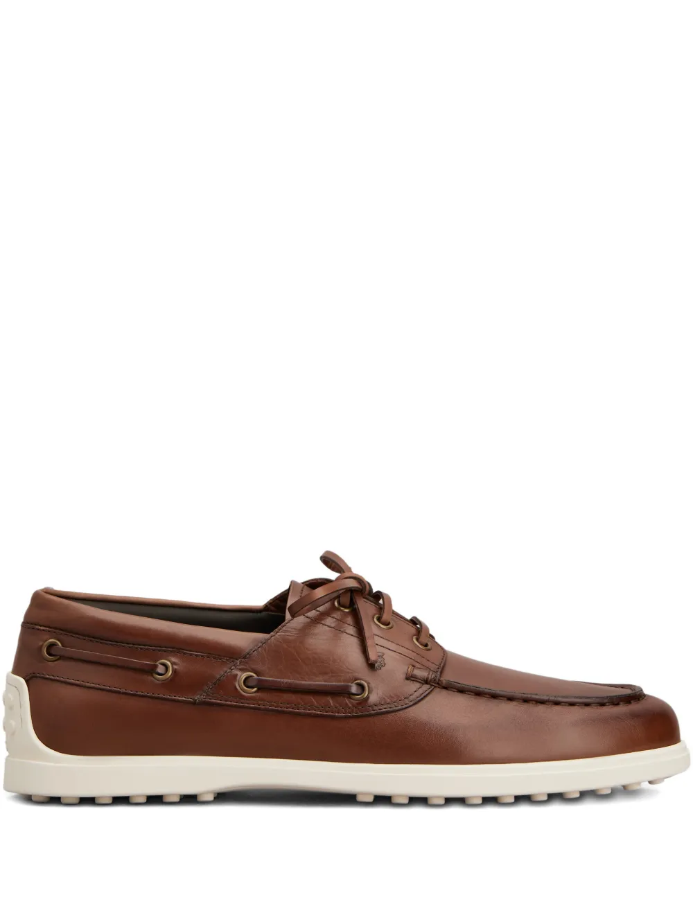 

Топсайдеры на шнуровке Tod'S, коричневый