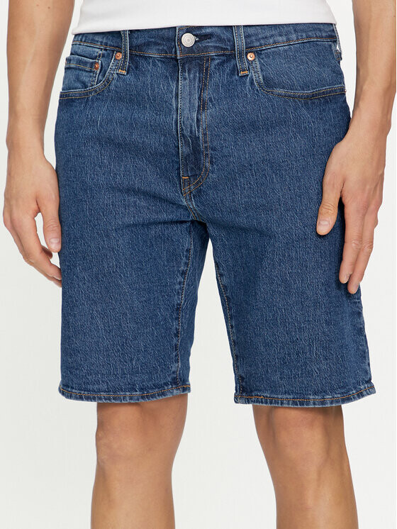 

Джинсовые шорты стандартного кроя Levi's, синий