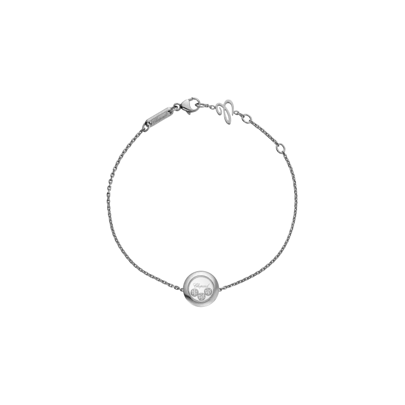 

Chopard - браслет happy diamonds с мотивом руки, из этического белого золота, с бриллиантом - 857864-1001 CHOPARD