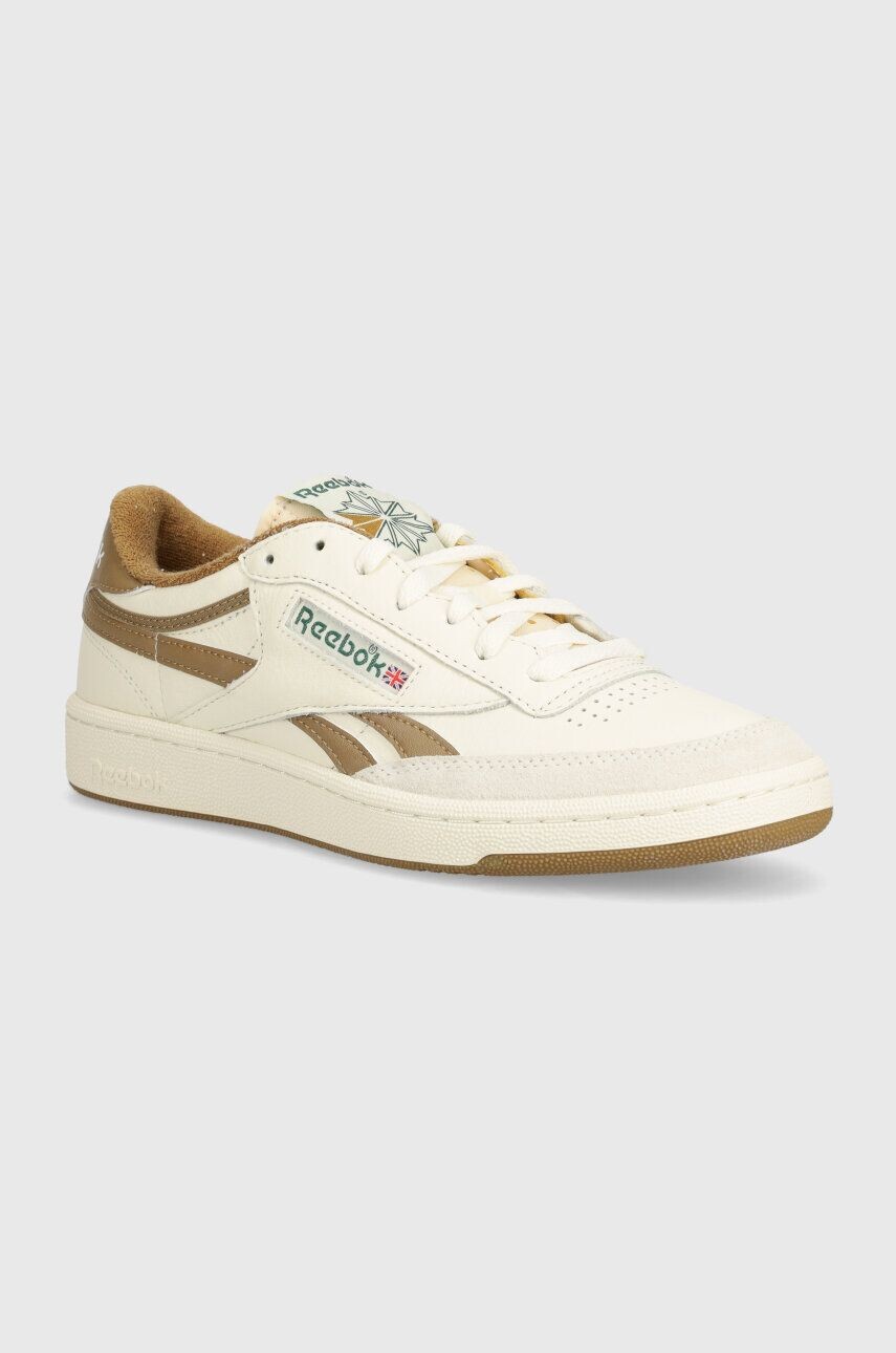 

Кожаные кроссовки Reebok Classic Club C, бежевый
