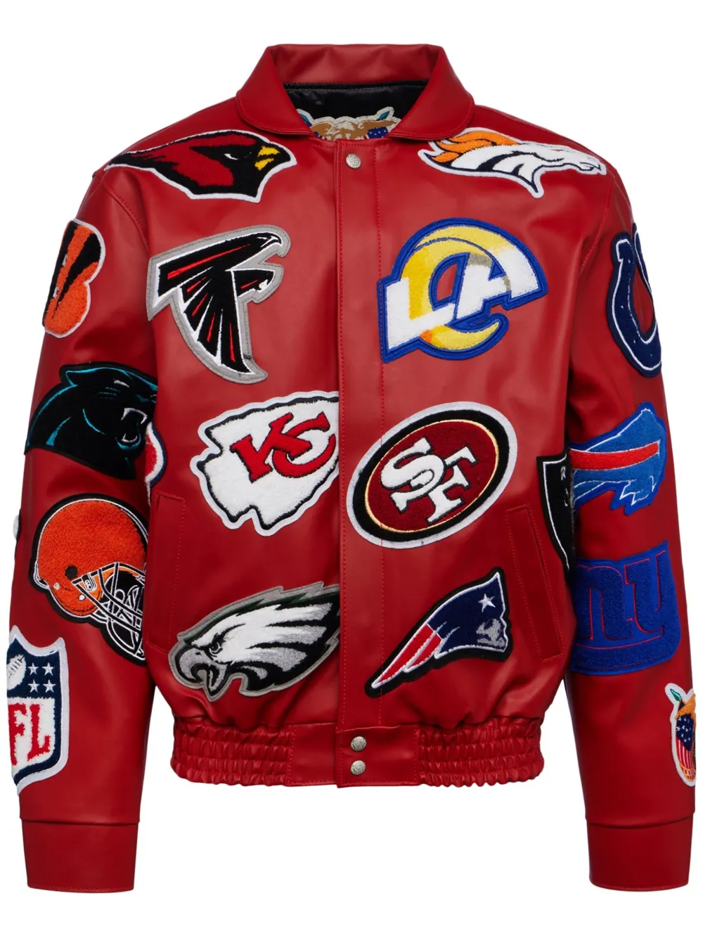 

Куртка Collage из коллаборации с NFL Jeff Hamilton, красный