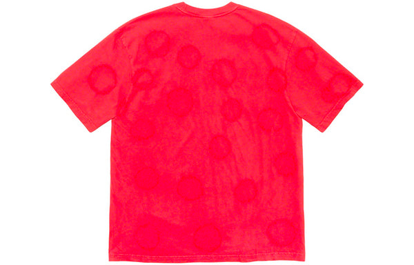 Футболка fw19 week 17 clowns tee clown printing short sleeve white red Supreme, белый — фото 2