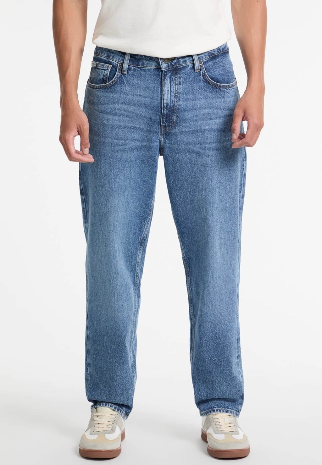 

Джинсы свободного кроя Guess Jeans, синий