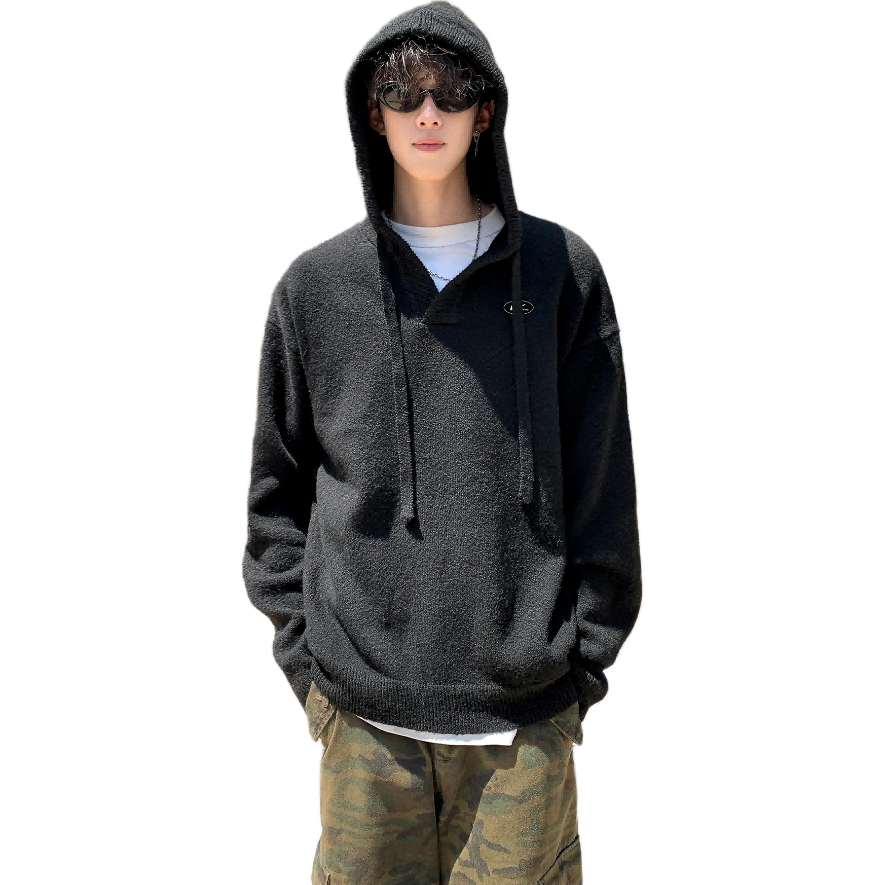 

Свитер Unisex Hooded Thickened Others WARRIOR, черный (diy badge)