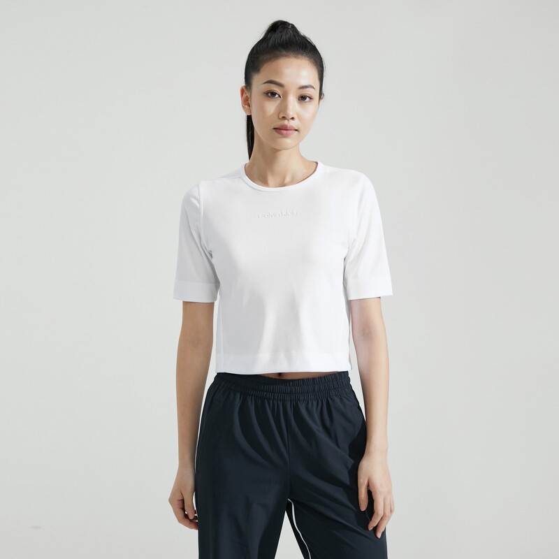 

Футболка женская Calvin Klein Sports с короткими рукавами, белый