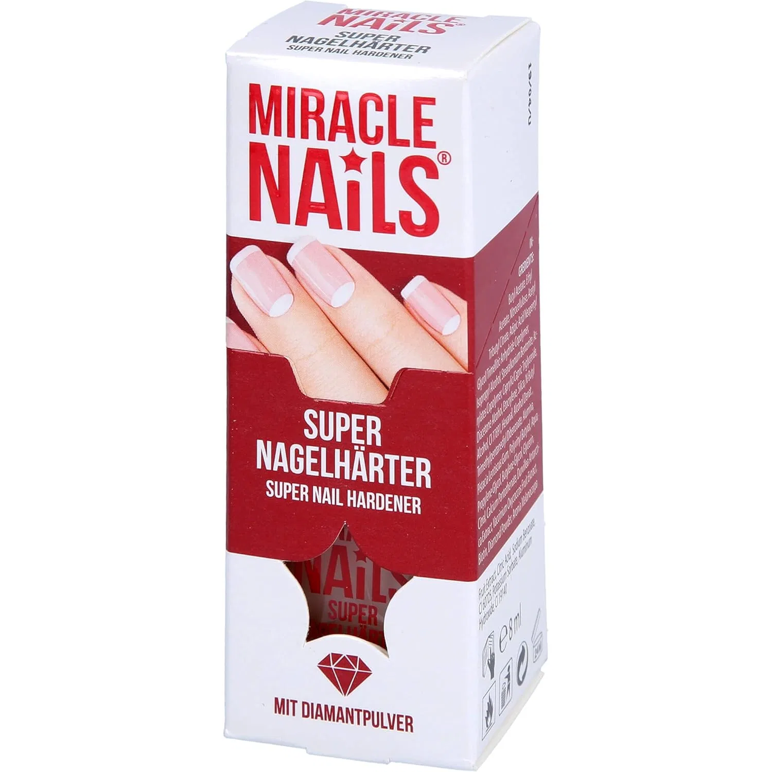 Укрепитель для ногтей Miracle Nails Super Nail Hardener Solution, 8 мл Office Martinett — фото 4