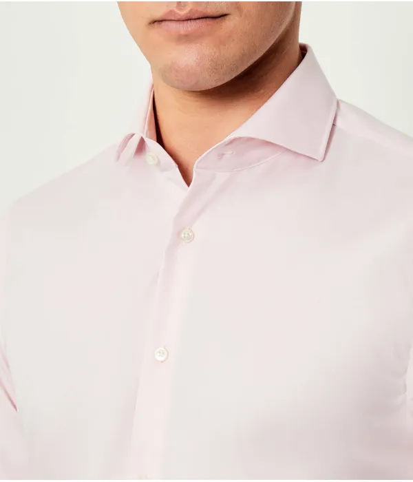 Одна рубашка h-hank Slim fit Boss, розовый — фото 4
