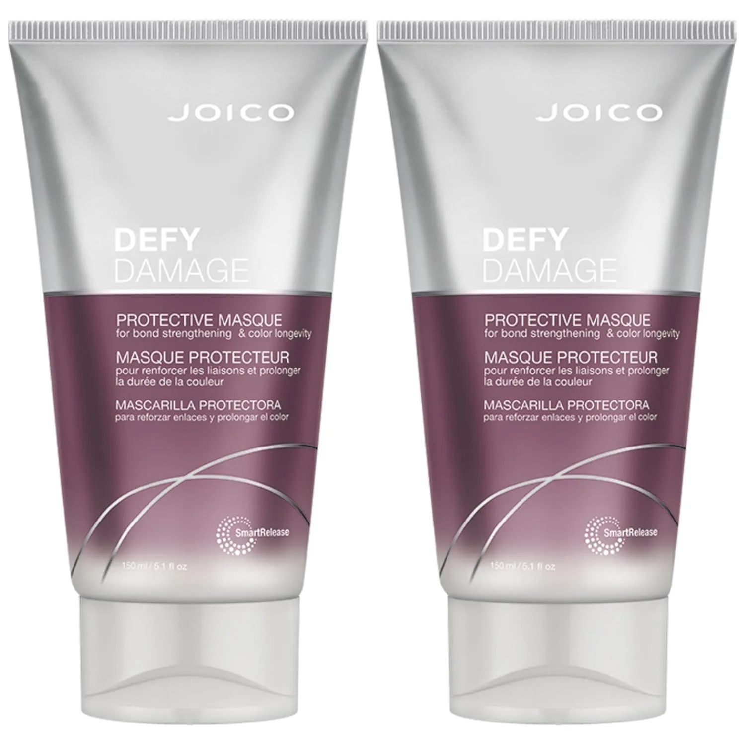 Защитная маска для поврежденных волос Joico Defy | Для окрашенных волос | Укрепляет структуру волос и сохраняет цвет | С маслом семян моринги и аргинином 151 мл (1 шт.)