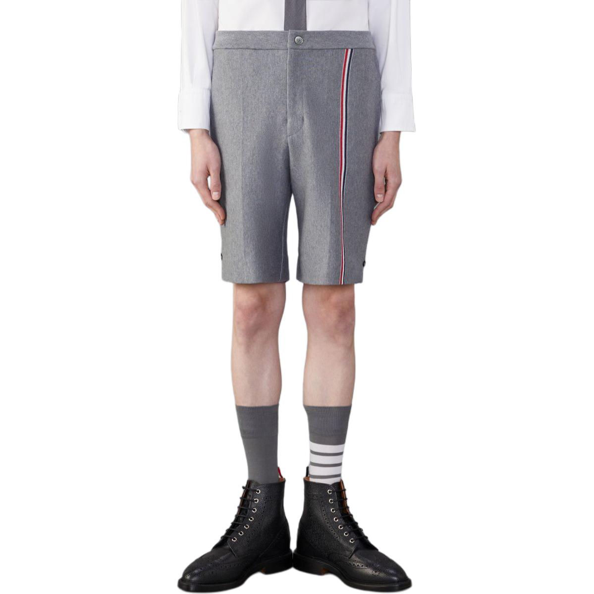 

Бермуды в полоску Rwb THOM BROWNE, серый
