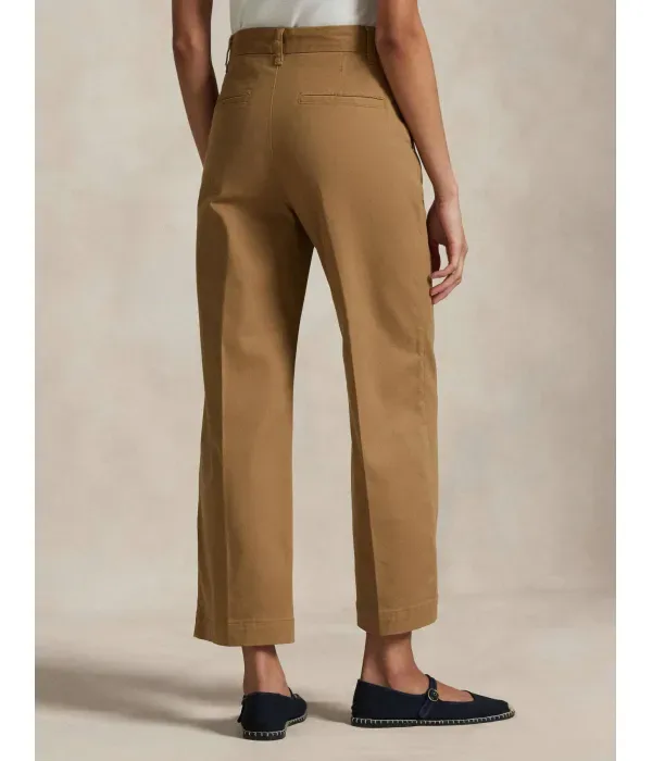 Брюки straight fit Polo Ralph Lauren, хаки — фото 3