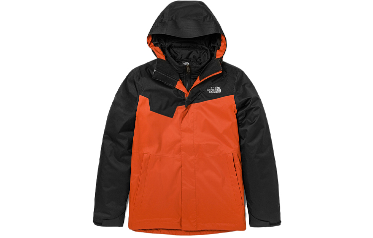 

THE NORTH FACE Ветровка мужская водостойкая ветрозащитная дышащая износостойкая утепленная оранжево-красная, Orange Red