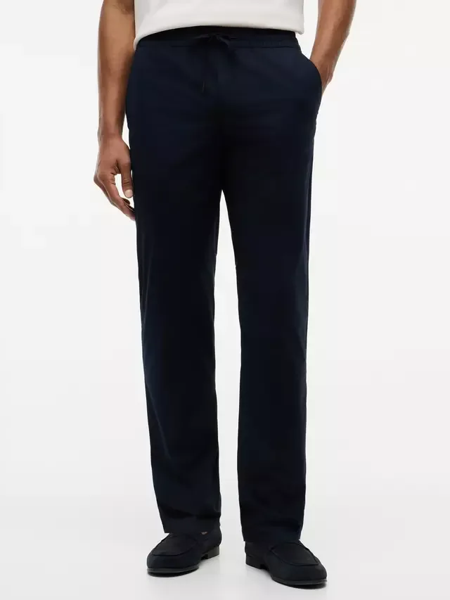 Чиносы Denton Cotton Rich Slim Fit, темно-синие Tommy Hilfiger