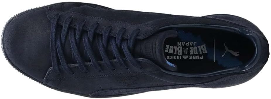 Мужские кроссовки PUMA Clyde Blue Blue Japan Mij - повседневные, синие — фото 4