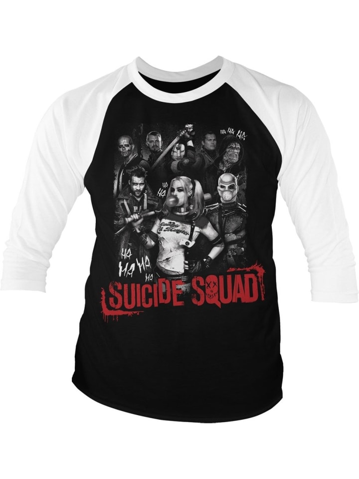 

DC Suicide Squad Белая футболка, Белый, DC Suicide Squad Белая футболка