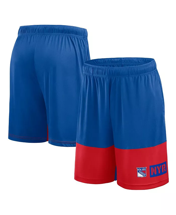 

Мужские шорты New York Rangers Best of the Best синего цвета Logo Athletic
