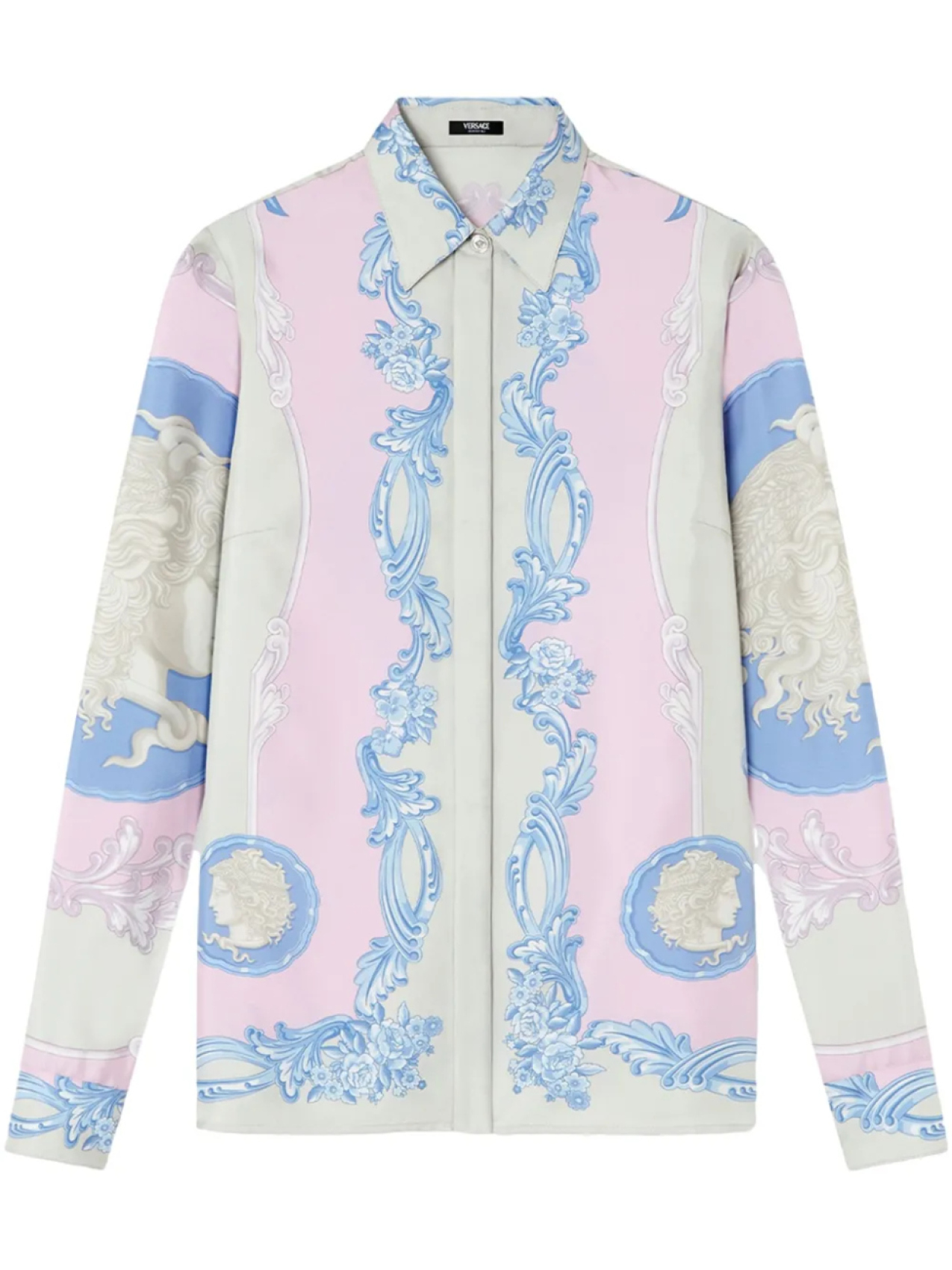 

Рубашка Versace Cameo, синий