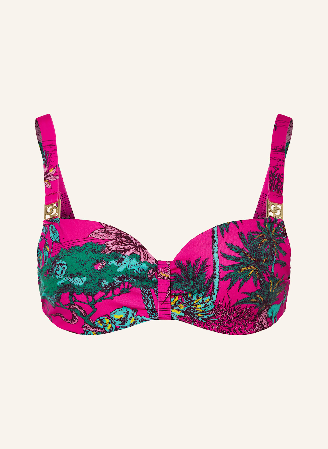 

Верх бикини на косточках Sauvage Chantelle, мультиколор