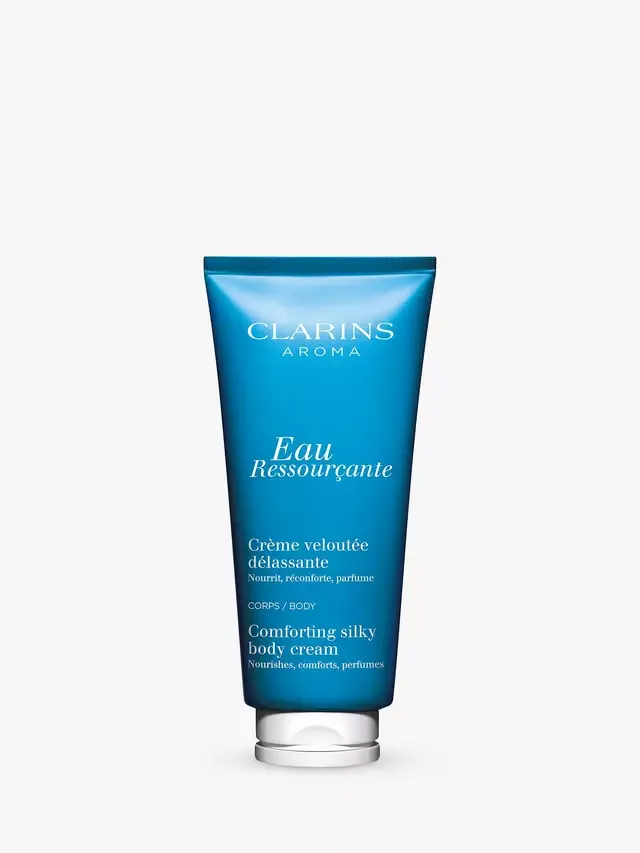 Успокаивающий шелковистый крем для тела Eau Ressourçante, 200 мл Clarins