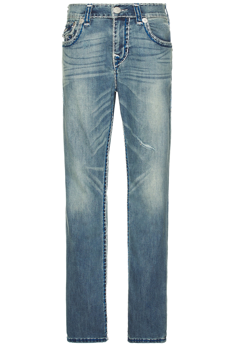 

Джинсы Ricky super t с клапаном True Religion, albarn medium wash