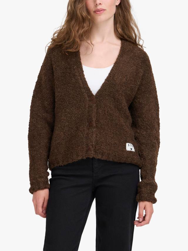 

Блариса кардиган с V-образным вырезом и длинными рукавами ICHI