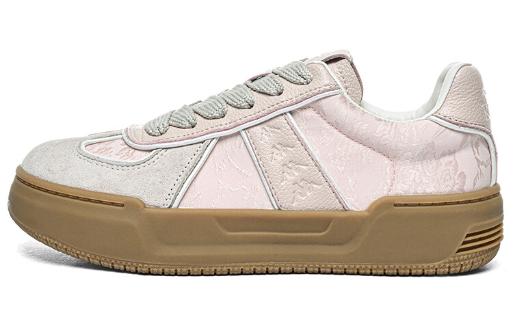 

Кроссовки Kappa Skateboarding Shoes Women's Low-top Brown, цвет Milk Tea Powder