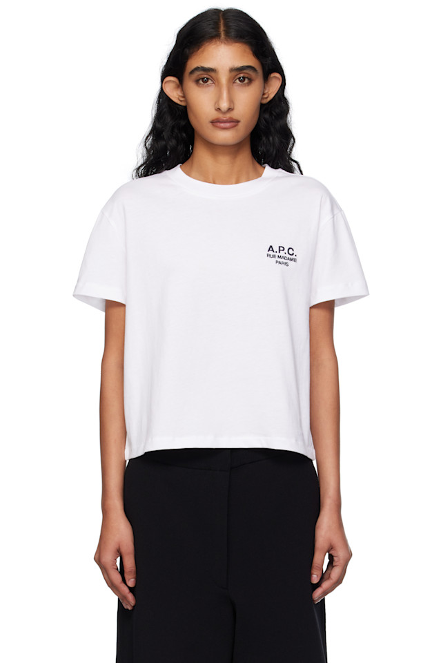 

Футболка Boxy 'rue madame' A.P.C., мультиколор