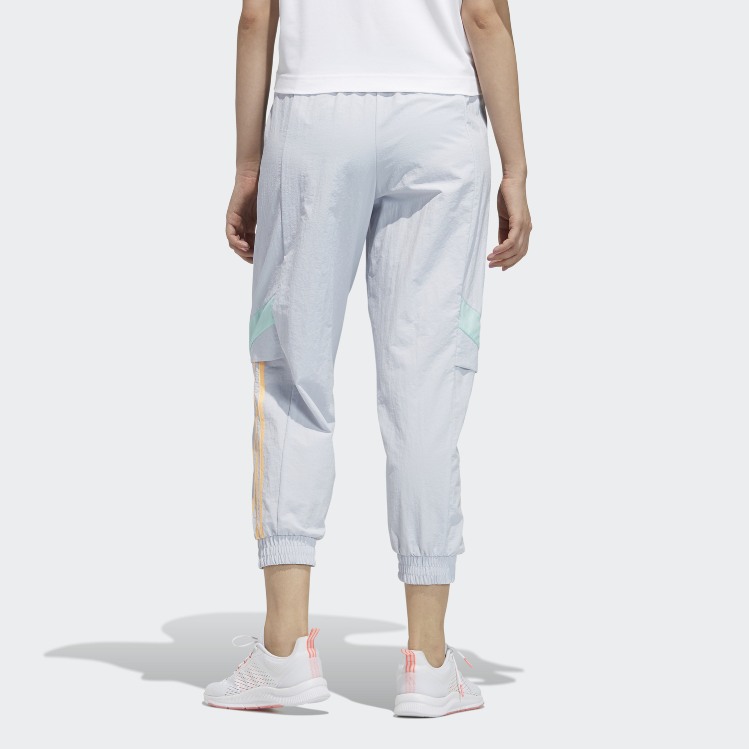 Adidas Neo Спортивные штаны женские синие — фото 3