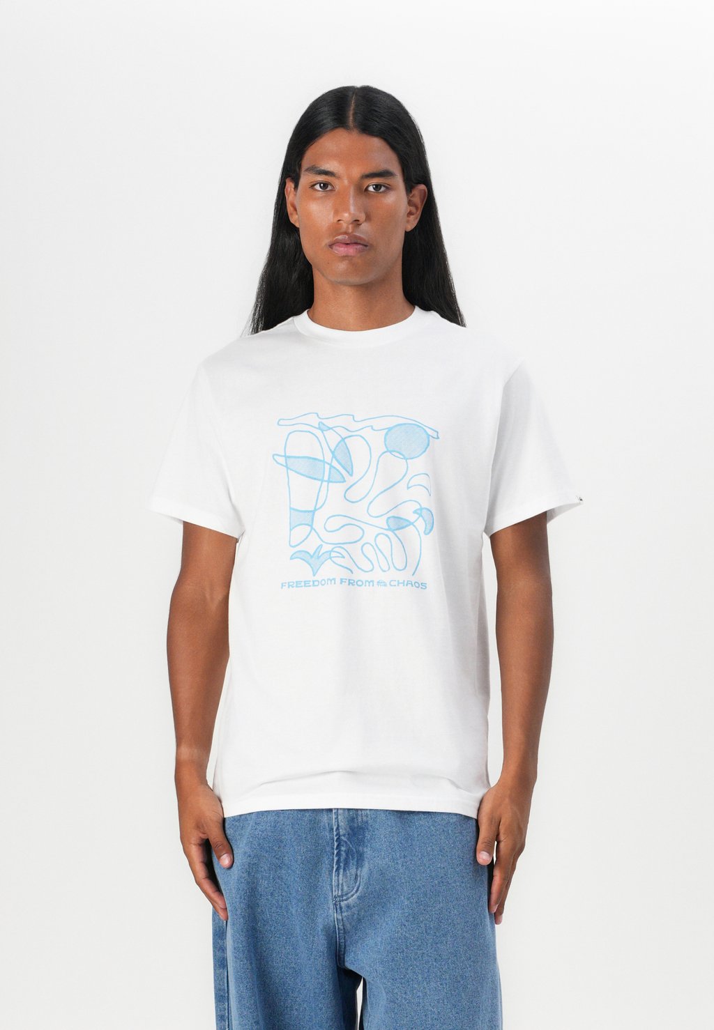 

Футболка с принтом EVO ABSTRACT UNISEX Quiksilver, белый