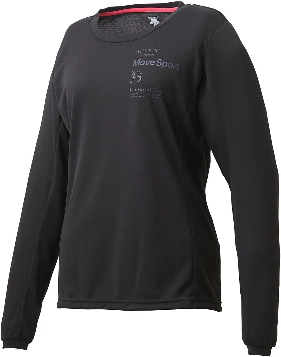 

Descente MOVESPORTS DMWLJB62 Тренировочная футболка с длинным рукавом и защитой от ультрафиолета DESCENTE(デサント)