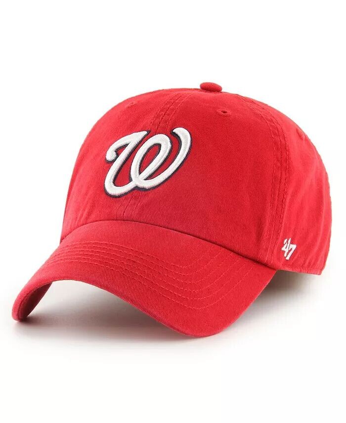 

Мужская красная приталенная шляпа с логотипом Washington Nationals Franchise '47 Brand