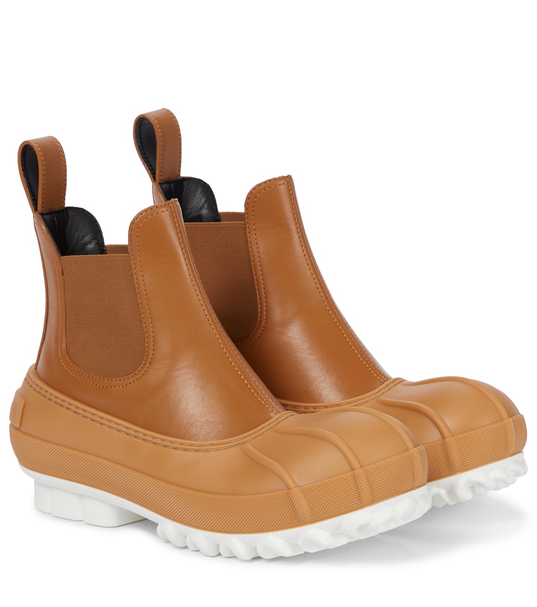Ботинки челси Duck City из искусственной кожи Stella McCartney, Cuoio