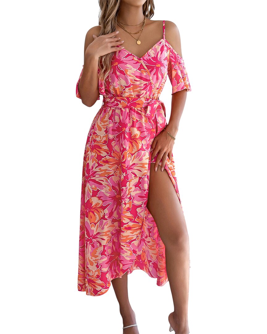 

Лили Ким Макси-платье Lily Kim, розовый