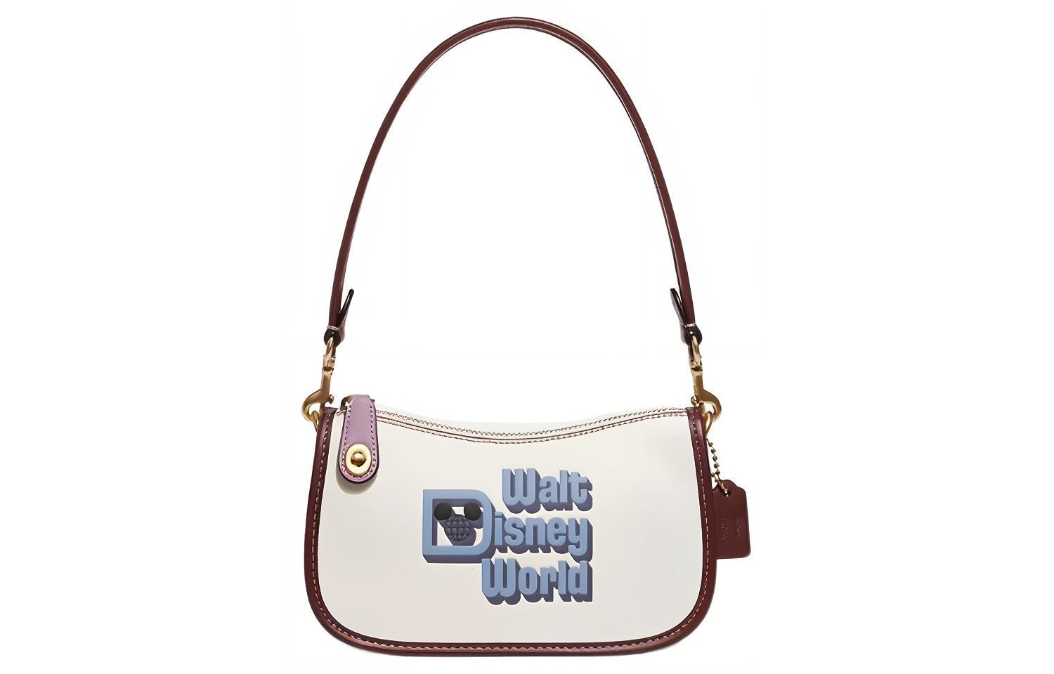 

COACH Сумка-кошелек из коровьей кожи Swinger в рамках коллаборации с Disney