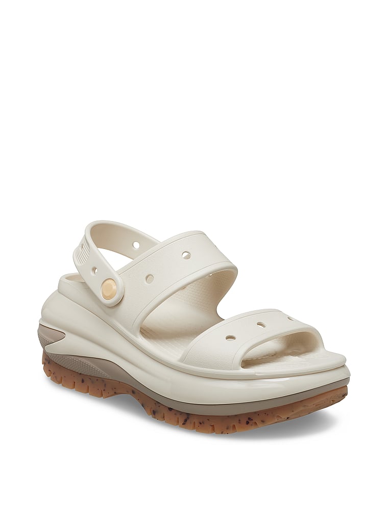Классические мега-краш сандалии Crocs, коричневый