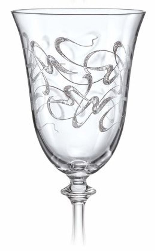 

Бокалы для красного вина Бокалы для вина модель Royal 350 мл набор из 6 винных бокалов с одинаковым выгравированным орнаментом BOHEMIA